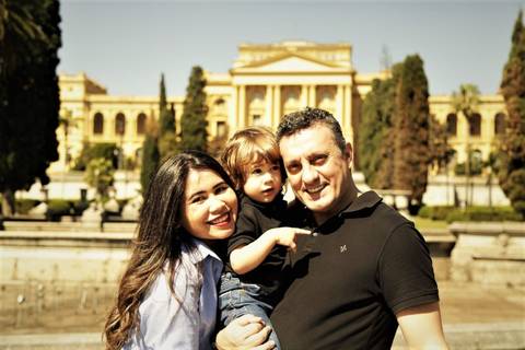 Ensaio Fotográfico _ Foto Família no Parque da Independência Bairro Ipiranga São Paulo'