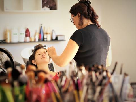 Foto Making of dia da Noiva Edu Beauty em Mairiporâ - Serra da Canraeira -São Paulo'