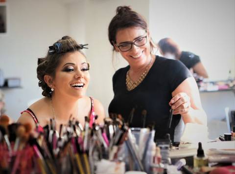 Foto Making of dia da Noiva Edu Beauty em Mairiporâ - Serra da Canraeira -São Paulo'