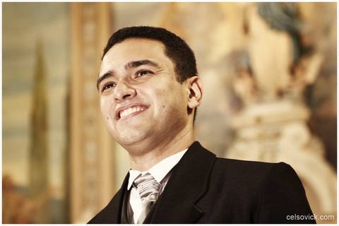 noivo Fotografia da Igreja Matriz de São Bernardo do Campo_Nossa Senhora da Boa Viagem'