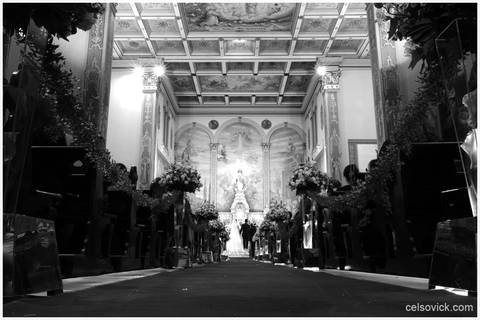 corredor Fotografia da Igreja Matriz de São Bernardo do Campo_Nossa Senhora da Boa Viagem'