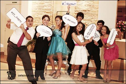 Debutante 15 anos no espaço Nobre Buffet fotos do Celso Vick'