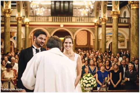 aliança na Igreja de São José do Ipiranga fotografia de Casamento '
