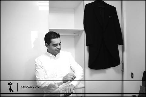 fotografando o Making of do Dia do Noivo'