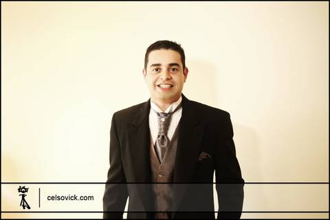 noivo no Making of do Dia do Noivo'