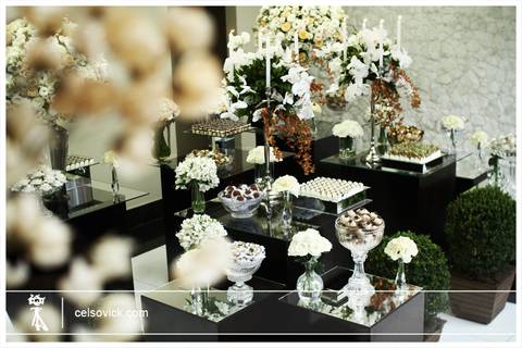 decoração Noiva no Casamento,  Samyr Buffet na Rua Oriente em São Caetano do Sul'