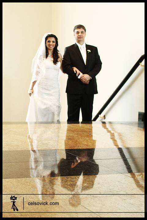 foto da noiva Cerimonia de Casamento realizada no Samyr Buffet em São Caetano do Sul'