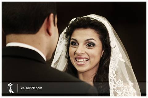 foto dos votos na Cerimonia de Casamento realizada no Samyr Buffet em São Caetano do Sul'