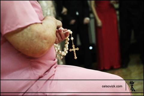 fotografia espontanea na Cerimonia de Casamento realizada no Samyr Buffet em São Caetano do Sul'