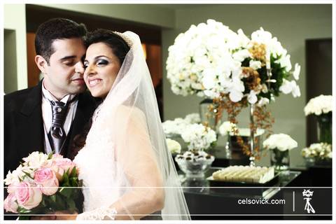 foto do ensaio Cerimonia de Casamento realizada no Samyr Buffet em São Caetano do Sul'