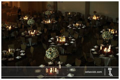 foto decoração Cerimonia de Casamento realizada no Samyr Buffet em São Caetano do Sul'