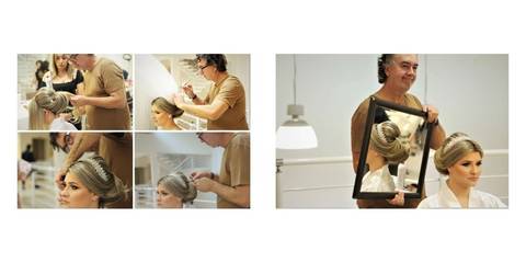 Foto de Making of da noiva no Roberto Rodrigues e Cleber Azevedo Maquiagem - São Bernardo  do Campo'