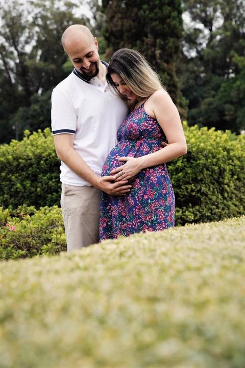 Ensaio Fotográfico de Grávida Gestante no Parque da Independência - Ipiranga São Paulo'