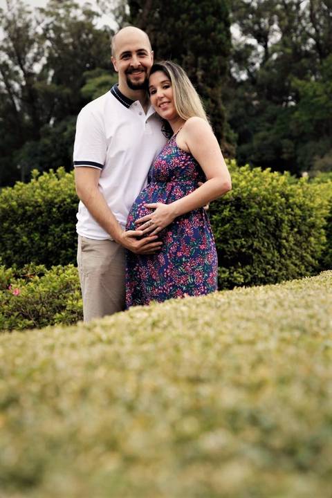 Ensaio Fotográfico de Grávida Gestante no Parque da Independência - Ipiranga São Paulo'
