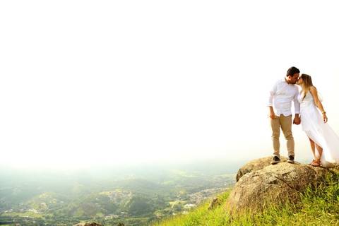 Foto Pre-Wedding, fotos antes do casamento no Pico do Olho Dagua em Mairiporã, São Paulo'