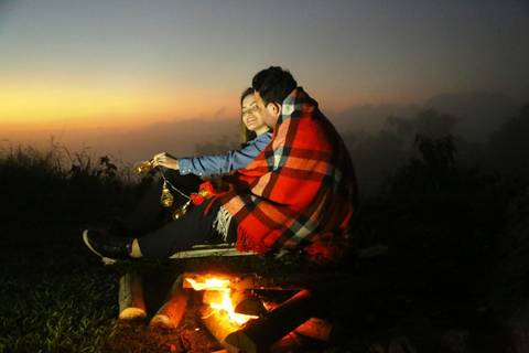 Foto Pre-Wedding, fotos antes do casamento no Pico do Olho Dagua em Mairiporã, São Paulo'