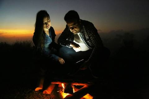 Foto Pre-Wedding, fotos antes do casamento no Pico do Olho Dagua em Mairiporã, São Paulo'