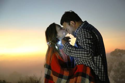 Foto Pre-Wedding, fotos antes do casamento no Pico do Olho Dagua em Mairiporã, São Paulo'