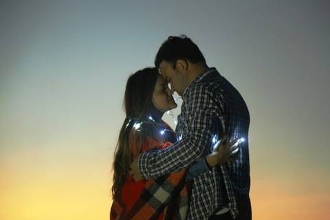 Foto Pre-Wedding, fotos antes do casamento no Pico do Olho Dagua em Mairiporã, São Paulo'
