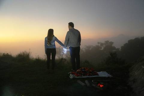 Foto Pre-Wedding, fotos antes do casamento no Pico do Olho Dagua em Mairiporã, São Paulo'