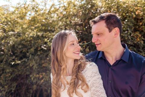 Foto de capa do ensaio Pré Wedding da Luiza e Denis realizado no Jardim Botânico de Curitiba - Paraná'