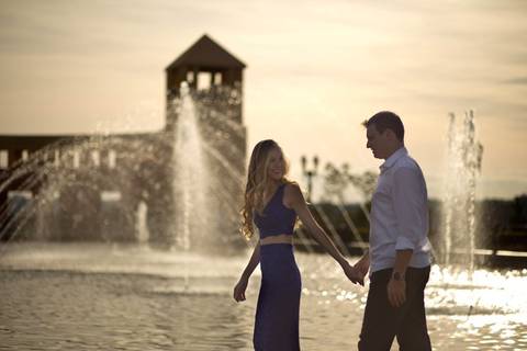 Lindo este lugar para Foto de capa do ensaio Pré Wedding da Luiza e Denis realizado no Jardim Botânico de Curitiba - Paraná'