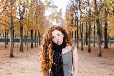 ensaio 15 anos debutante paris louvre Jardim de Tuileries'