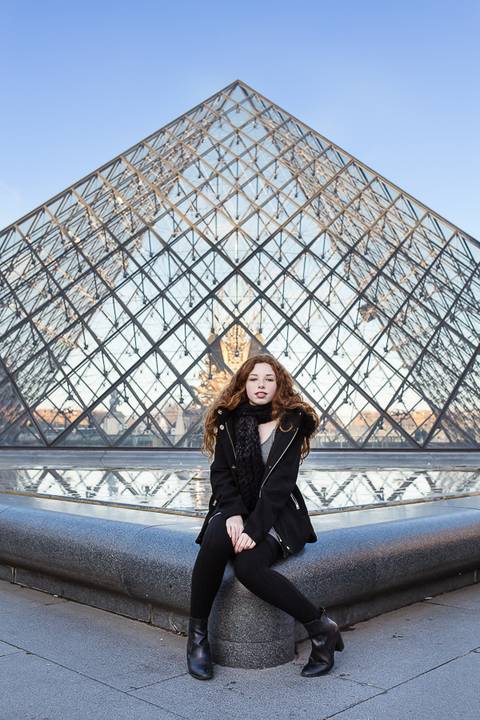 ensaio 15 anos debutante paris louvre'