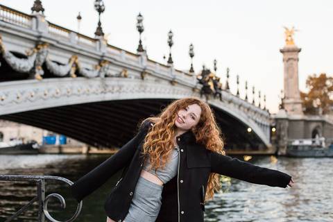 ensaio 15 anos debutante paris rio sena'