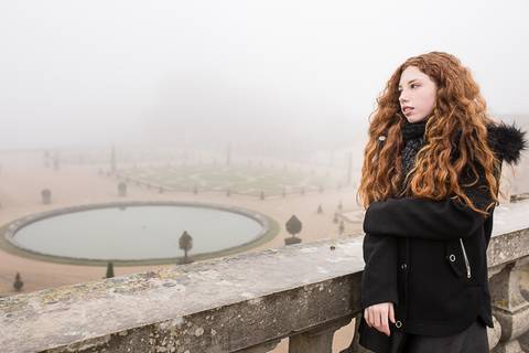 ensaio 15 anos paris debutante palacio versailles jardim'