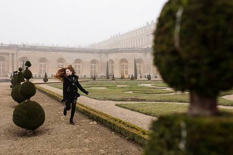 ensaio 15 anos paris debutante palacio versailles jardim'