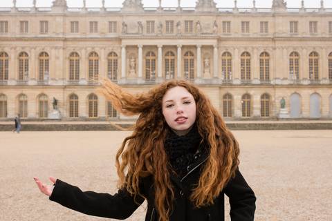 ensaio 15 anos paris debutante palacio versailles'