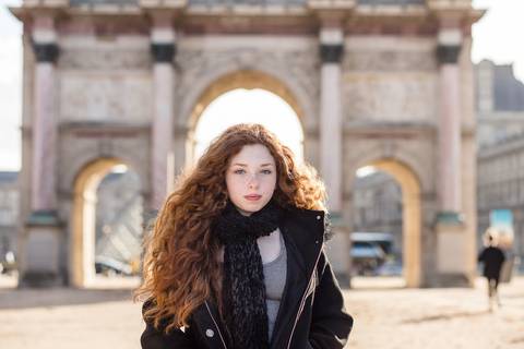 ensaio 15 anos debutante paris louvre'