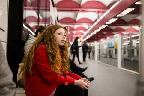 ensaio 15 anos paris debutante opera metro'