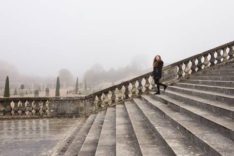 ensaio 15 anos paris debutante palacio versailles jardim'