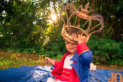 Ensaio Infantil O Pequeno Príncipe João - Henrique Drobnievski'