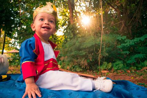 Ensaio Infantil O Pequeno Príncipe João - Henrique Drobnievski'