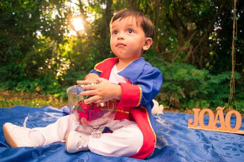 Ensaio Infantil O Pequeno Príncipe João - Henrique Drobnievski'