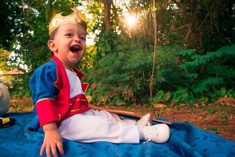 Ensaio Infantil O Pequeno Príncipe João - Henrique Drobnievski'