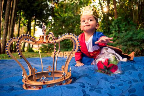 Ensaio Infantil O Pequeno Príncipe João - Henrique Drobnievski'