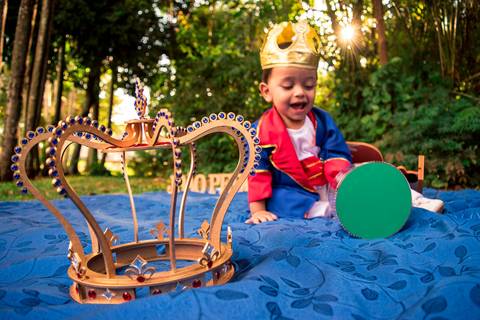 Ensaio Infantil O Pequeno Príncipe João - Henrique Drobnievski'