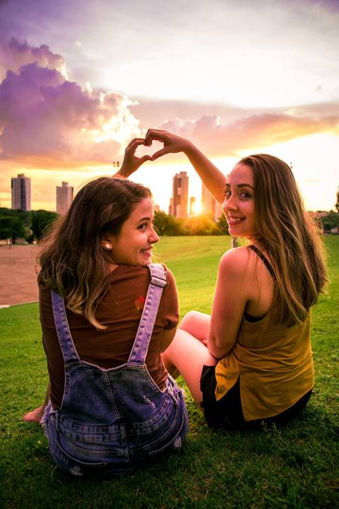 Ensaio de melhores amigas Malu e Pri - Henrique Drobnievski'