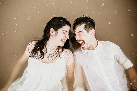 Sesion previa al casamiento de Erika Fayolle. Fotografía de verano. Pre boda'