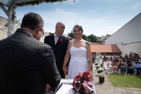 cerimônia do casamento'