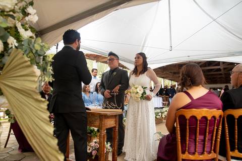 cerimonia do casamento'