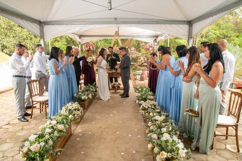 cerimonia do casamento'