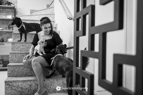 Ensaio fotografico de pet e familia na residencia - Two Clicks Fotografia'