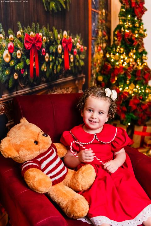 criança no natal'