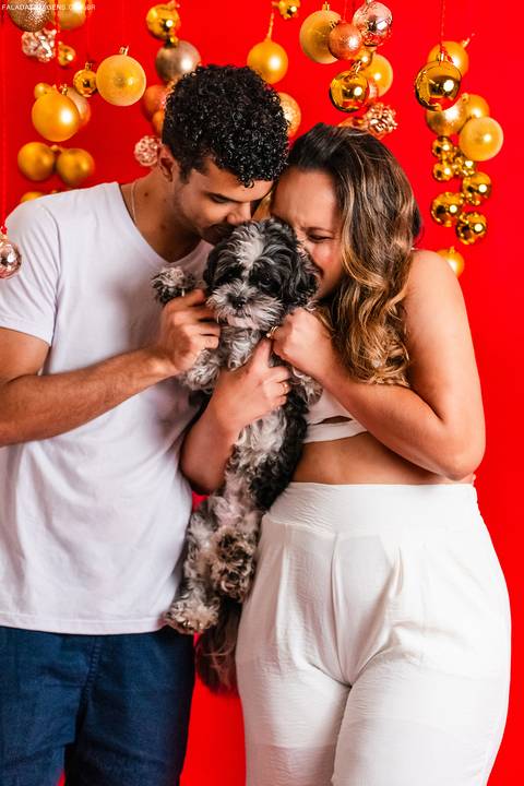 sessão de natal em família'