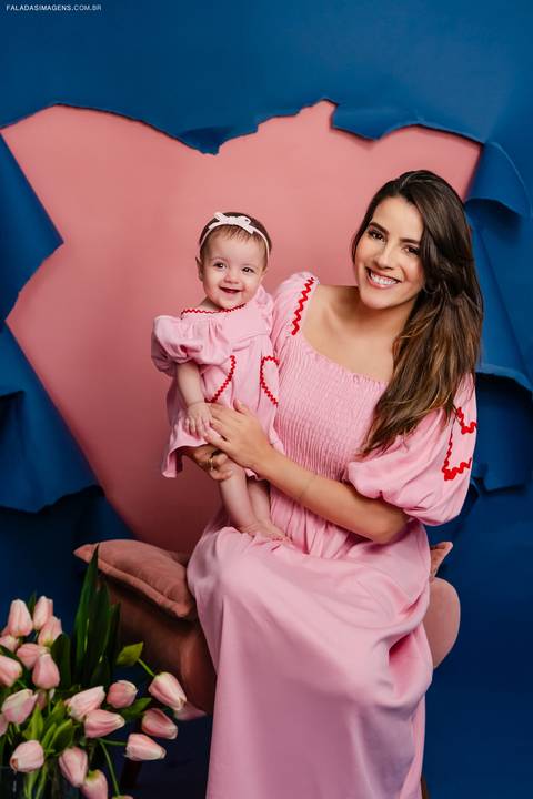 retrato mae e filha'